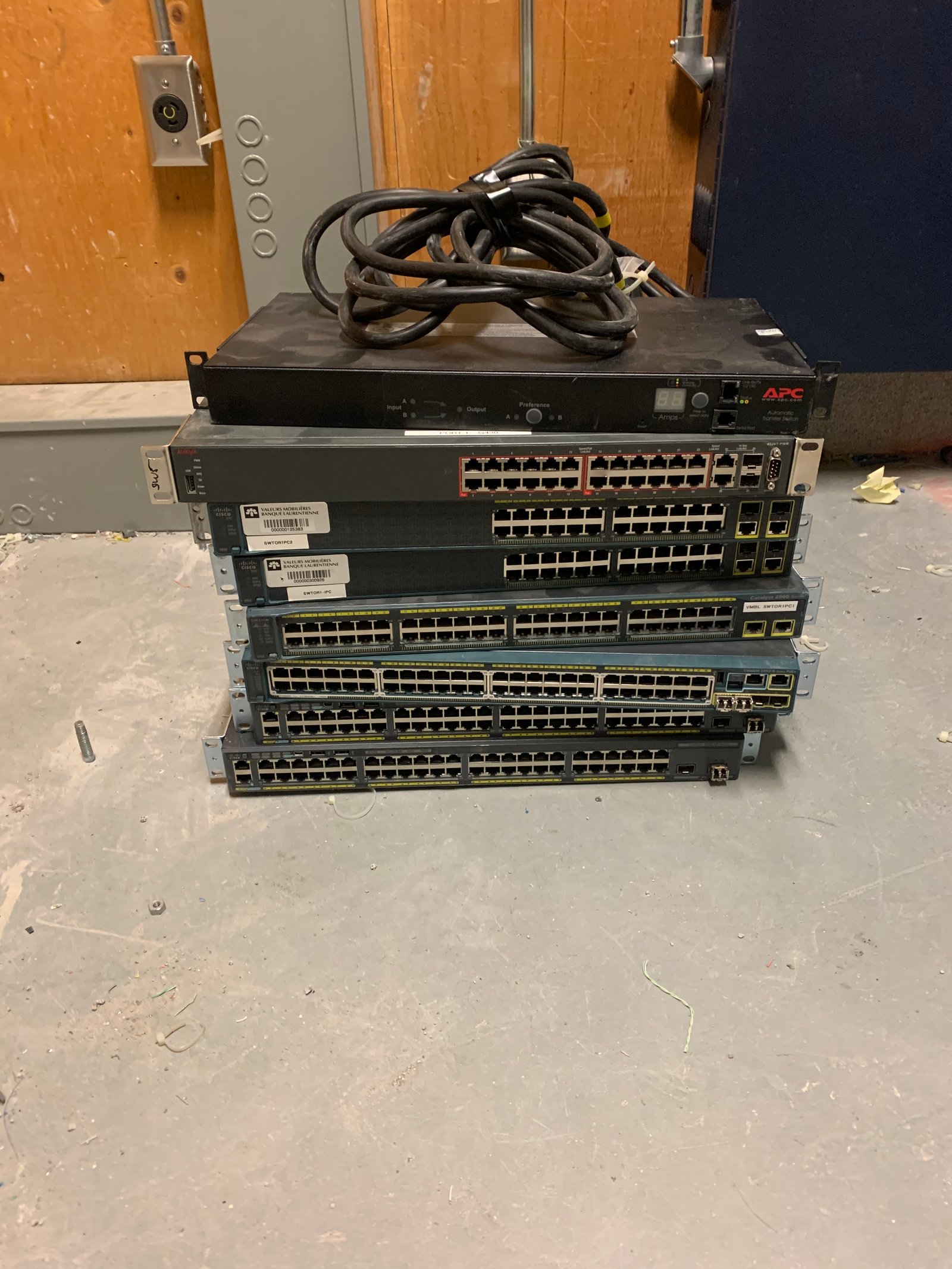 System and IT equipment relocations